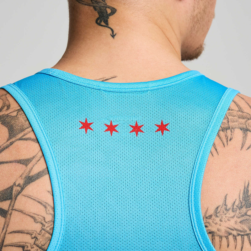 Chicago Stopwatch Graphic Singlet 5