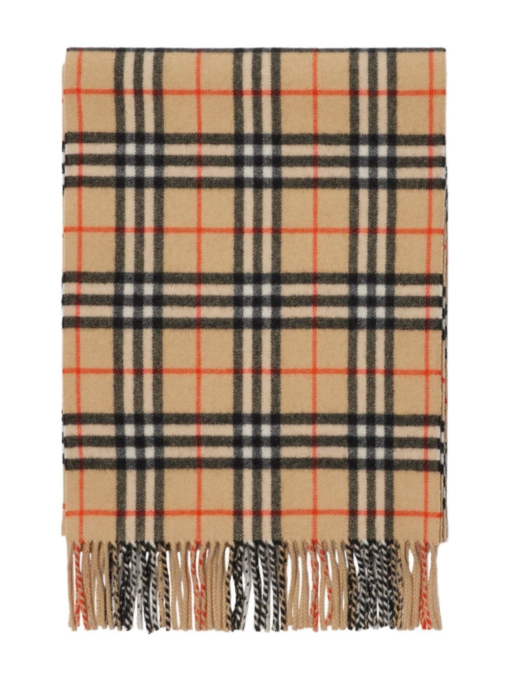 Vintage Check cashmere scarf - 2