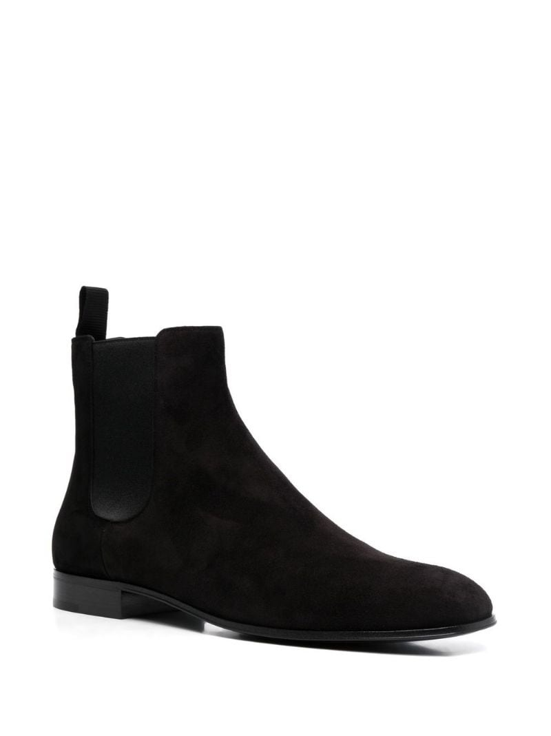 suede-leather Chelsea boots - 2