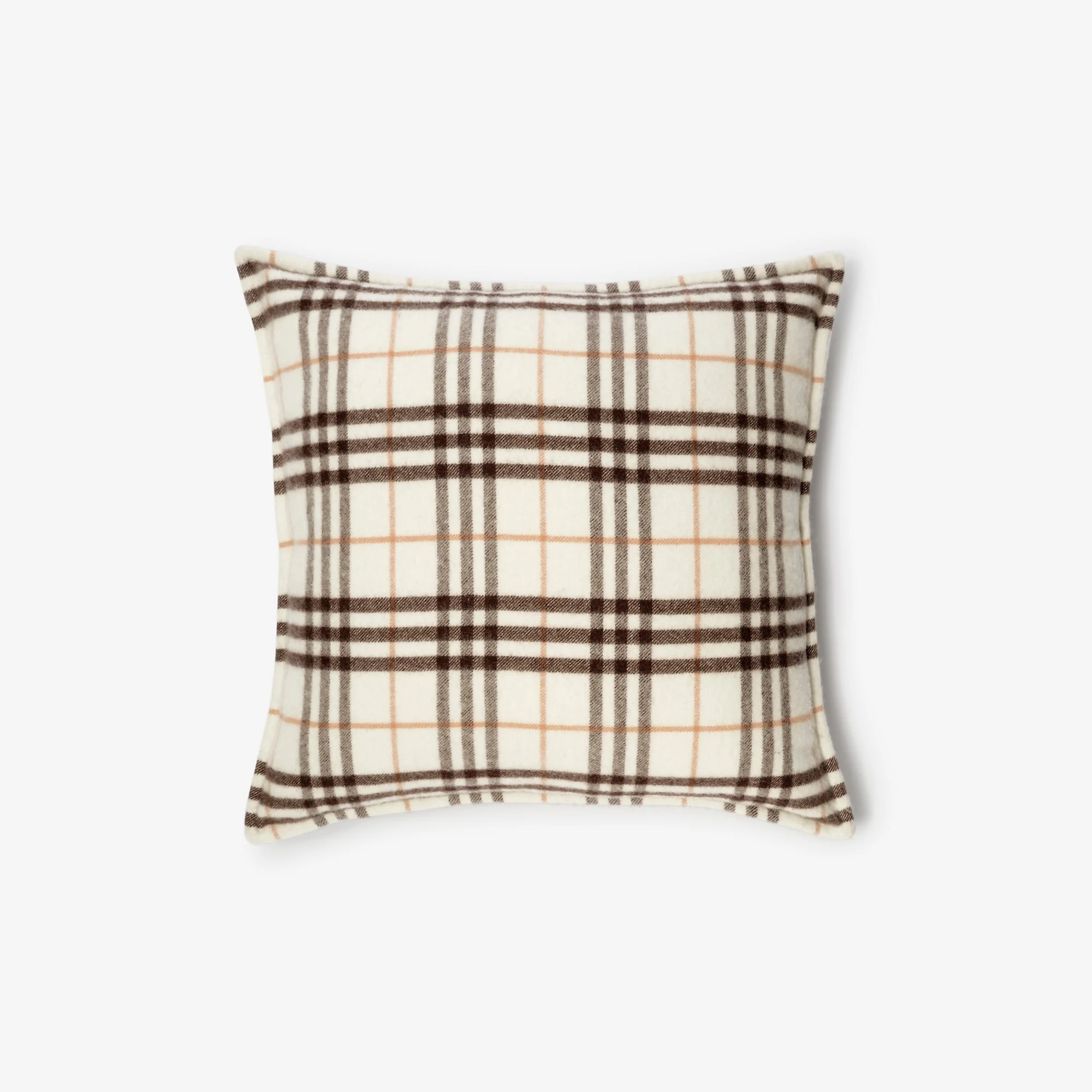 Check Cashmere Cushion - 1