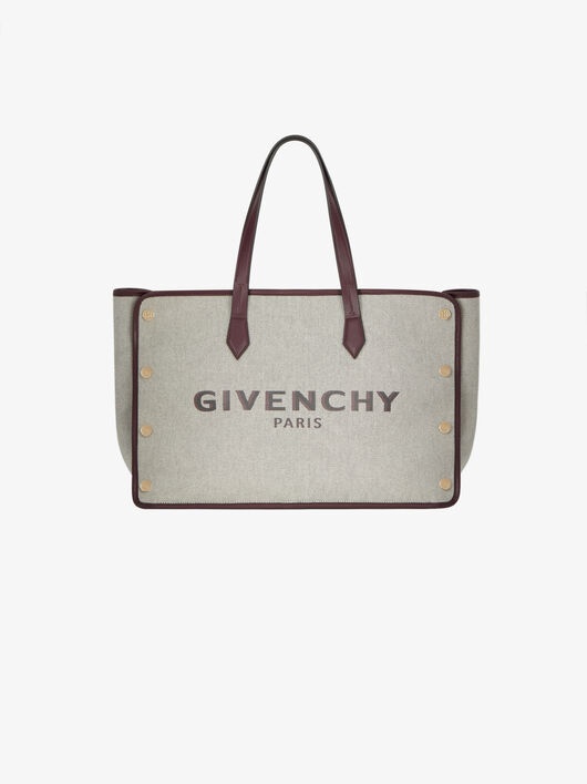 MEDIUM BOND SHOPPER IN GIVENCHY CANVAS - 1