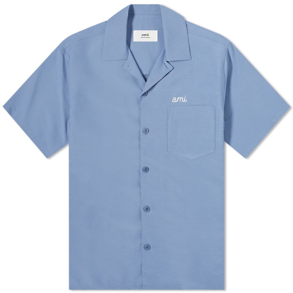 AMI Monogram Pocket Vacation Shirt - 1