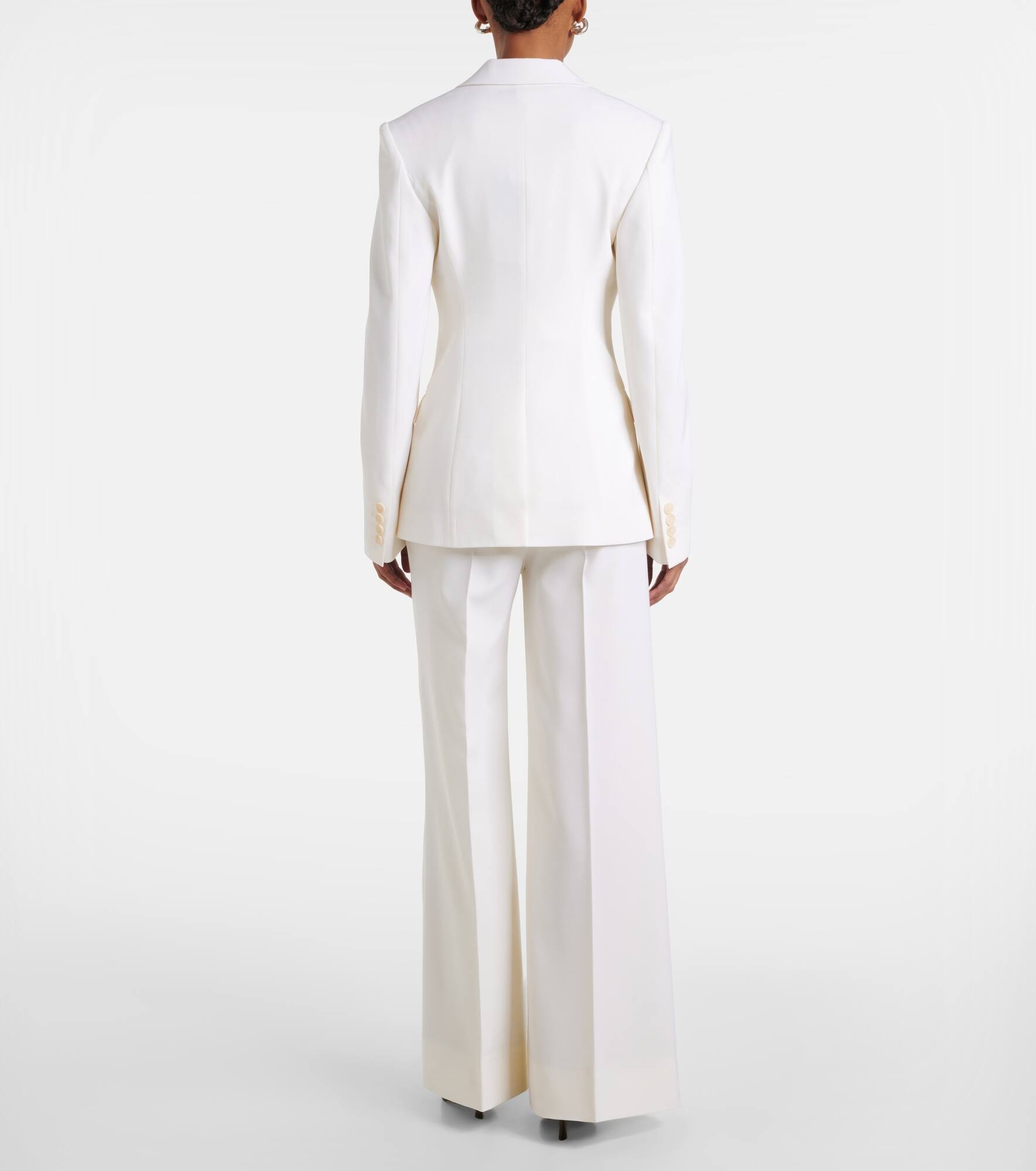 Wool-blend blazer - 3