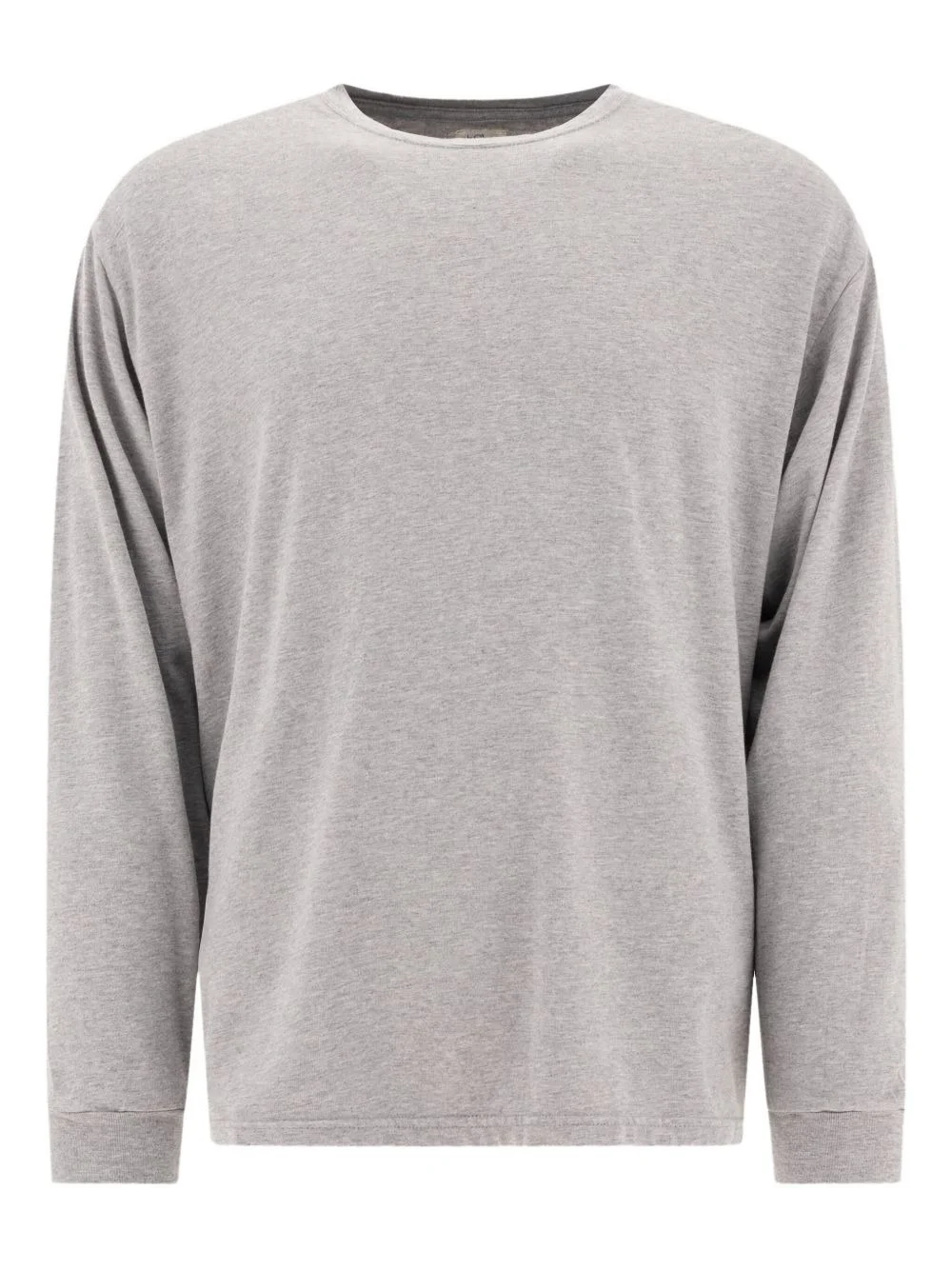 long-sleeve ribbed-detail T-shirt - 1