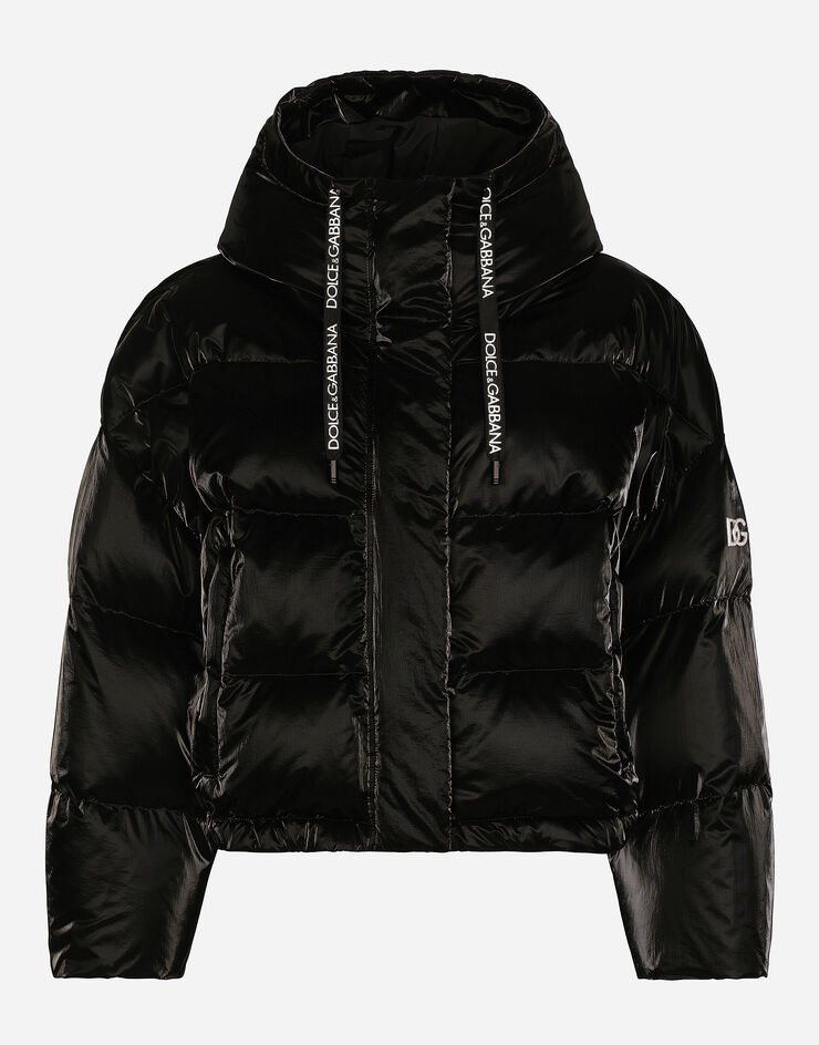 Coated nylon down jacket - 1