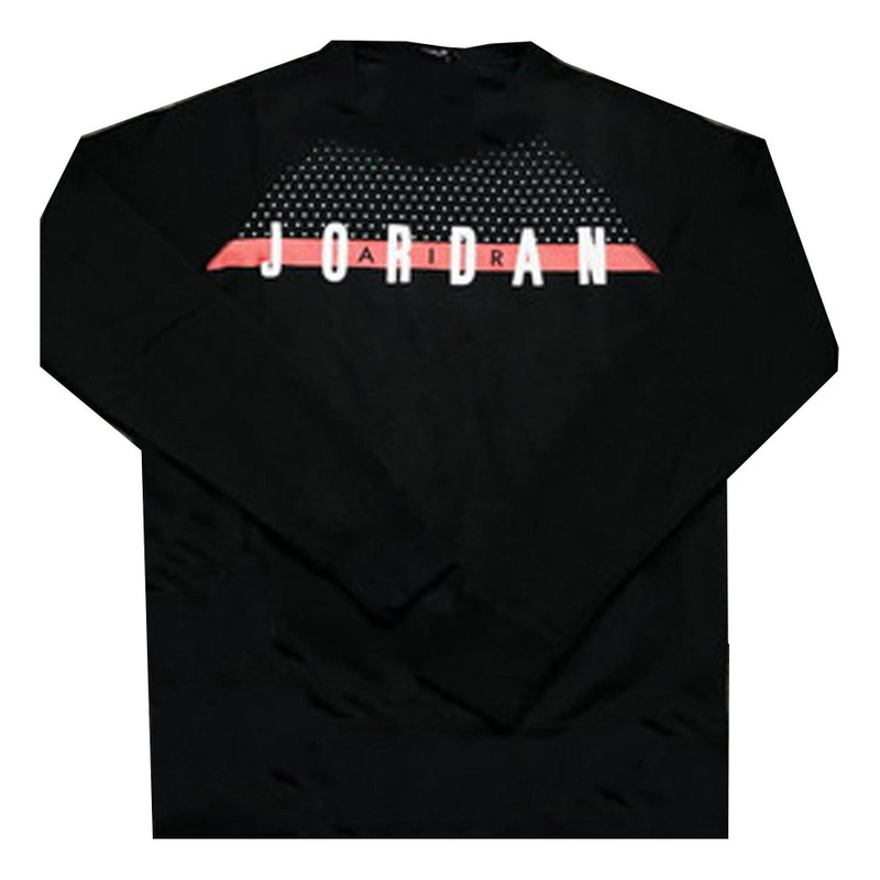 Air Jordan Graphic Crew Long Tee'Black' 845390-010 - 1