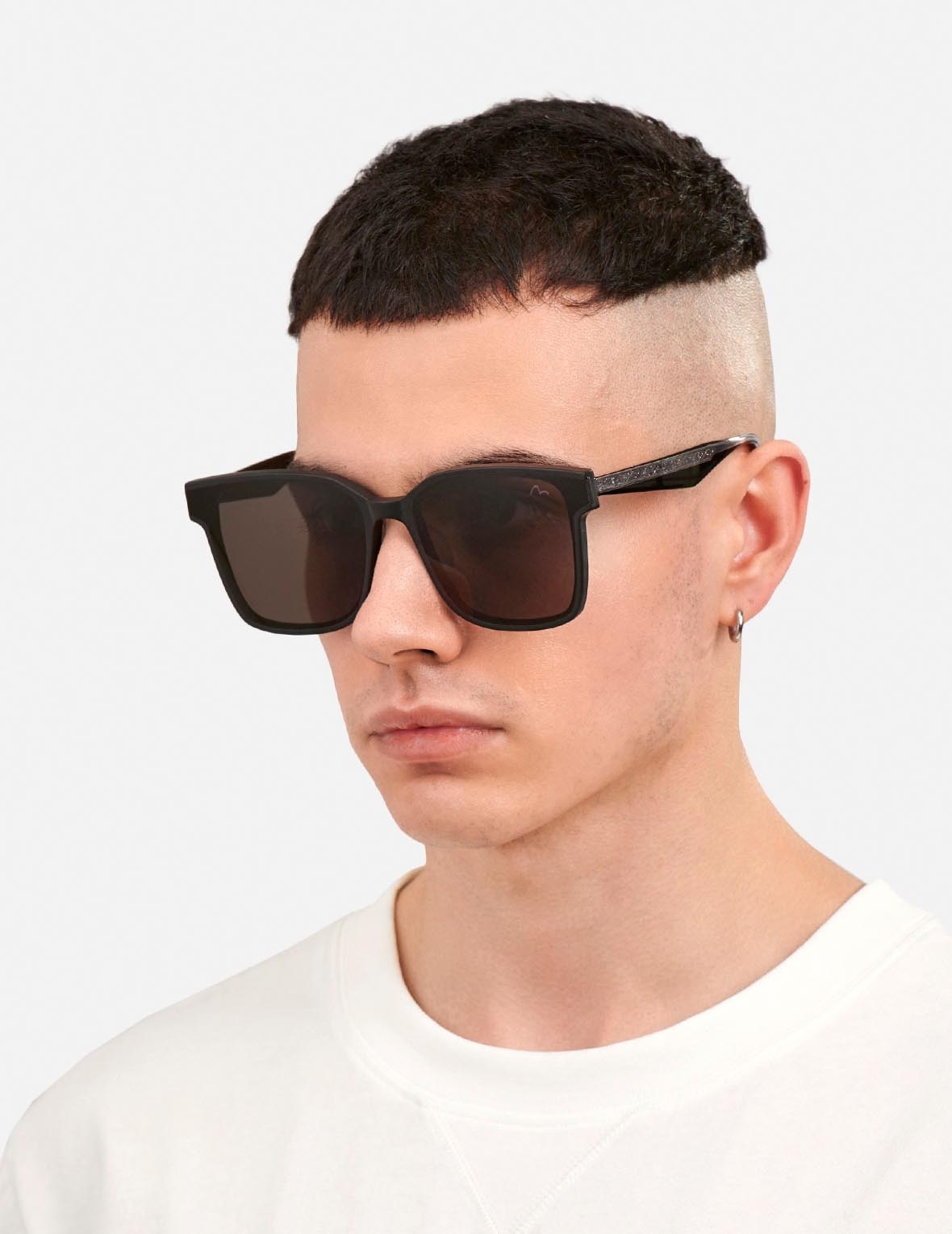 MONOGRAM TEMPLE SQUARE SUNGLASSES - 3