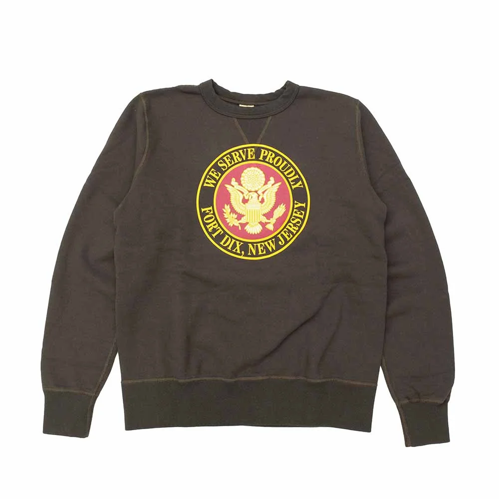 SET-IN CREW SWEATSHIRT - U.S. ARMY FORT DIX - BR69454 - 1