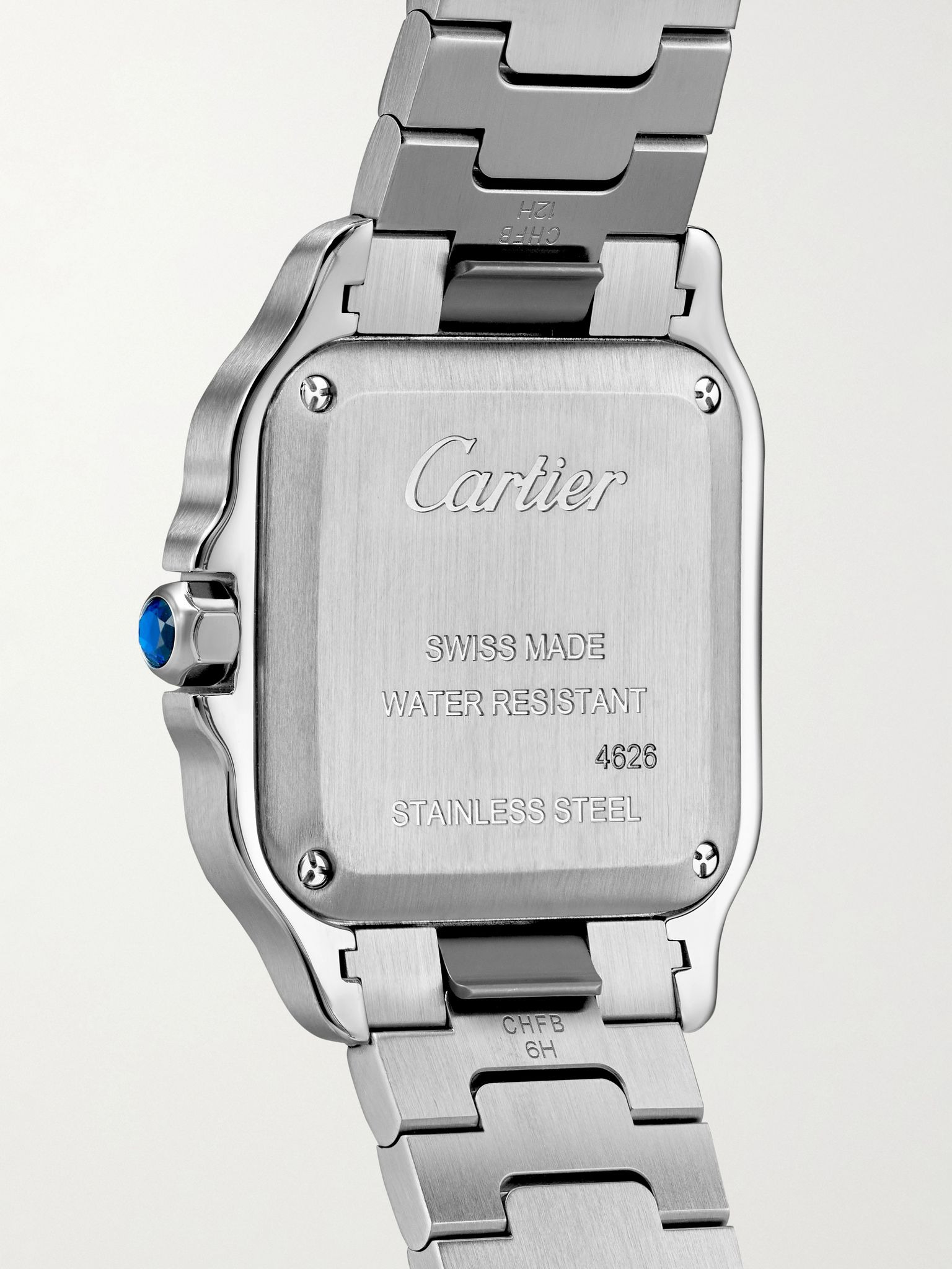 Santos de Cartier 34.5mm stainless steel and 18-karat gold watch Gold - 4