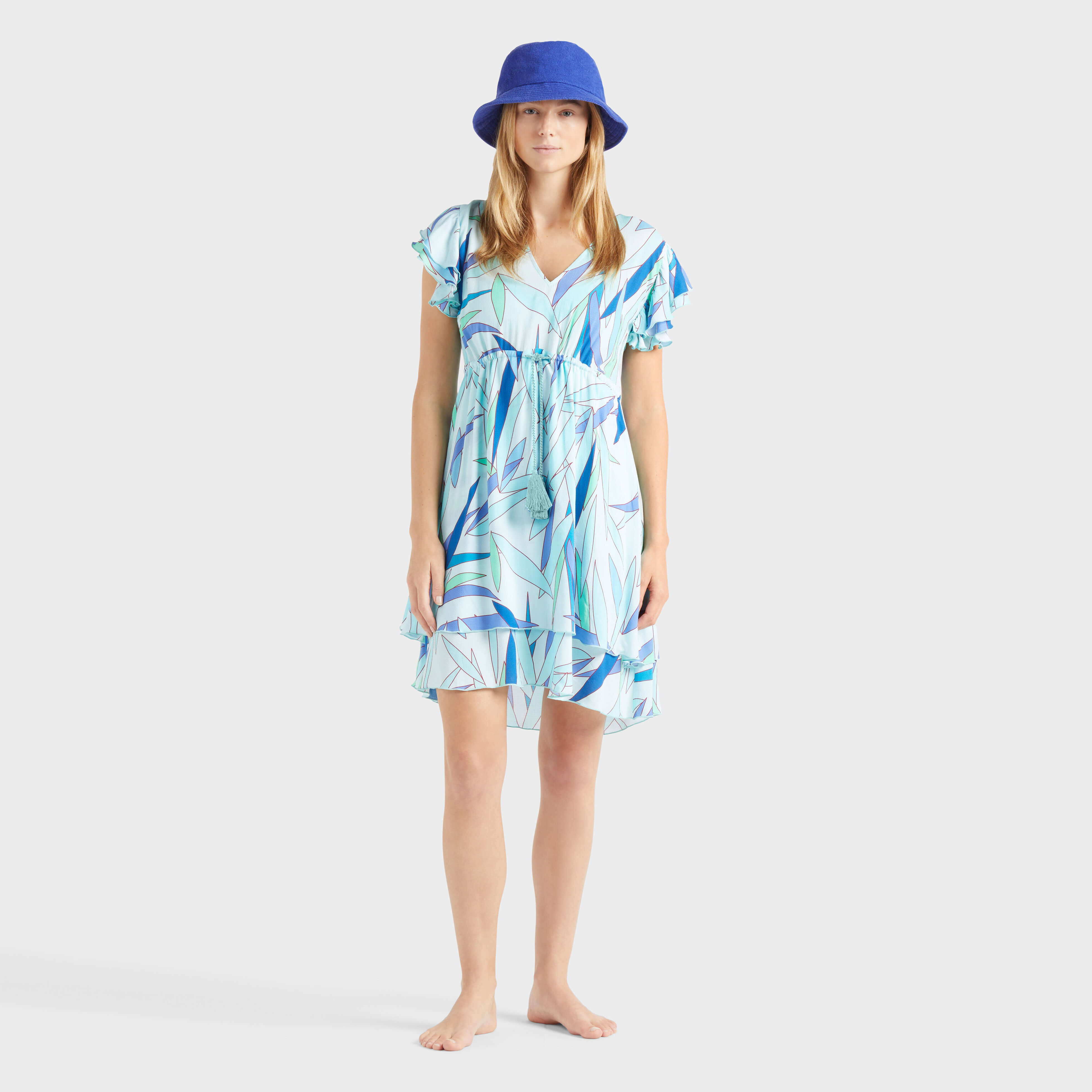Women Short Viscose Dress Madrague - 5