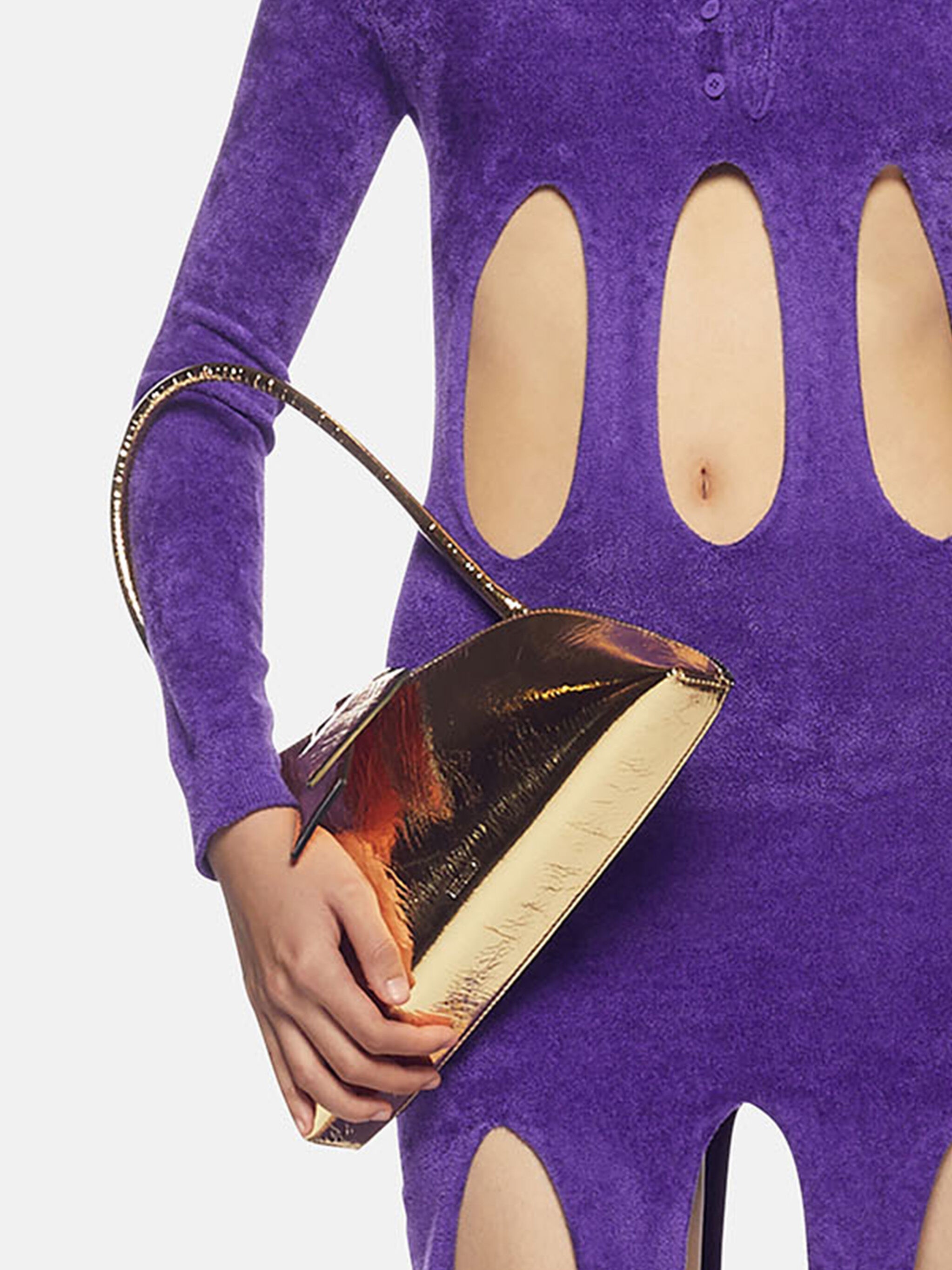 ''SUNRISE'' GOLD SHOULDER BAG - 2