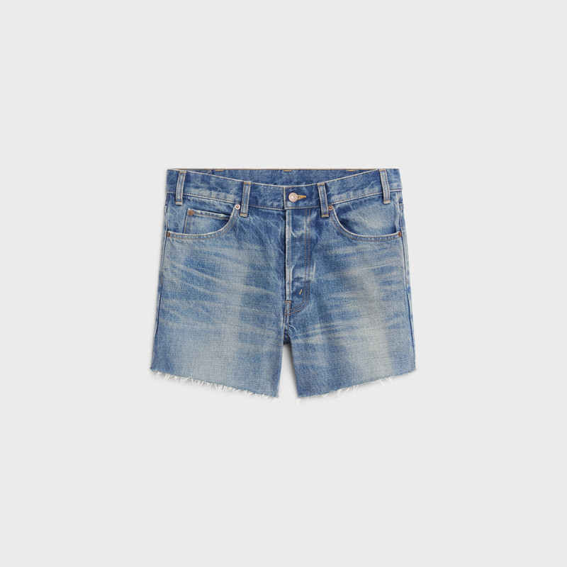 MINI SHORTS IN UNION WASH DENIM 1
