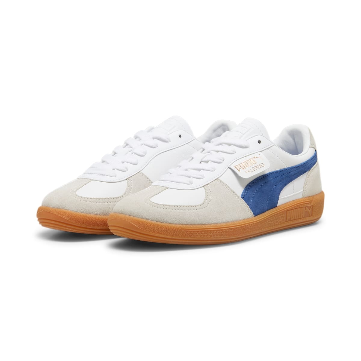 PUMA Palermo Leather 'White Clyde Royal Gum' 396464-06 - 3
