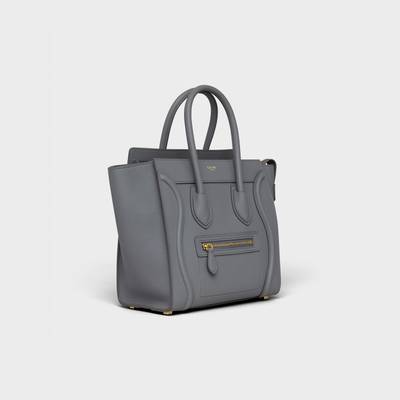 CELINE Micro Luggage handbag in baby drummed calfskin outlook