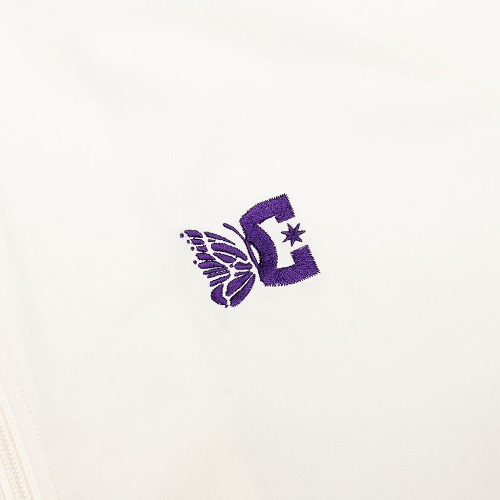 NEEDLES X DC SHOES JOG JACKET - IVORY - 3