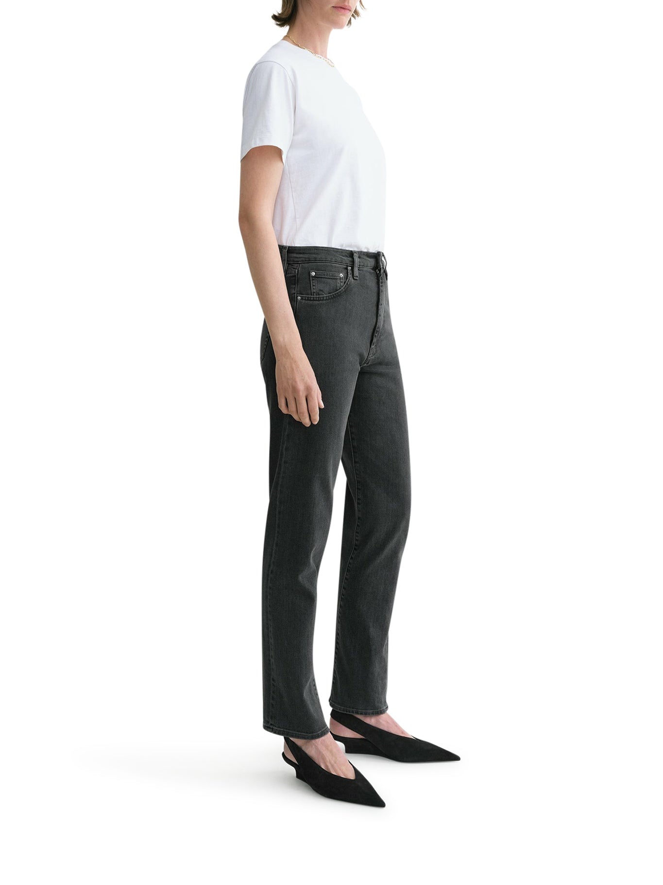 TWISTED SEAM DENIM GREY - 3
