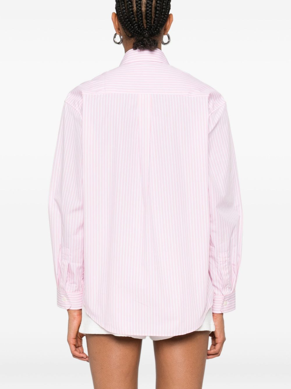 striped cotton shirt - 4
