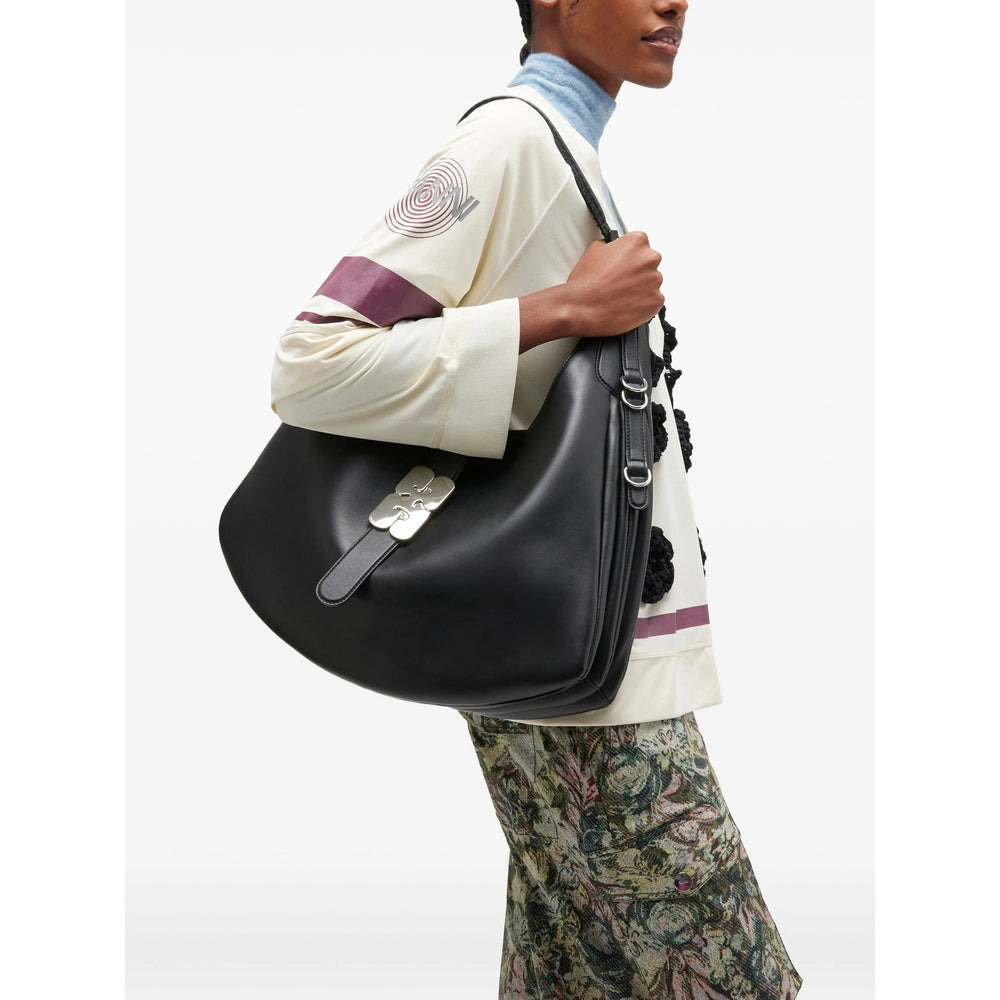 Ganni Black Shoulder Bags Women - 2