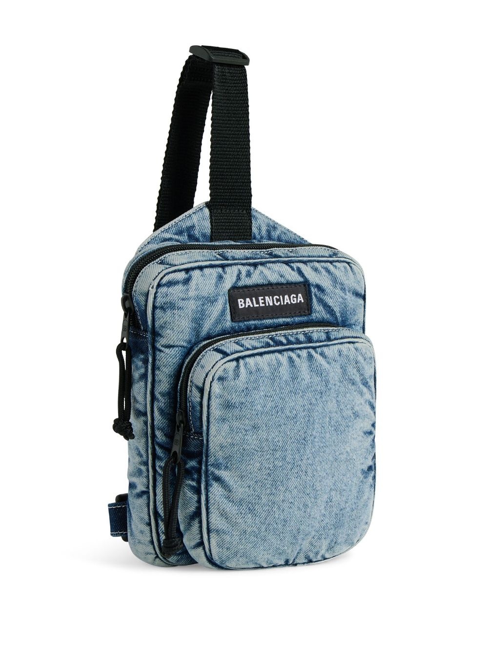 Explorer denim messenger bag - 3