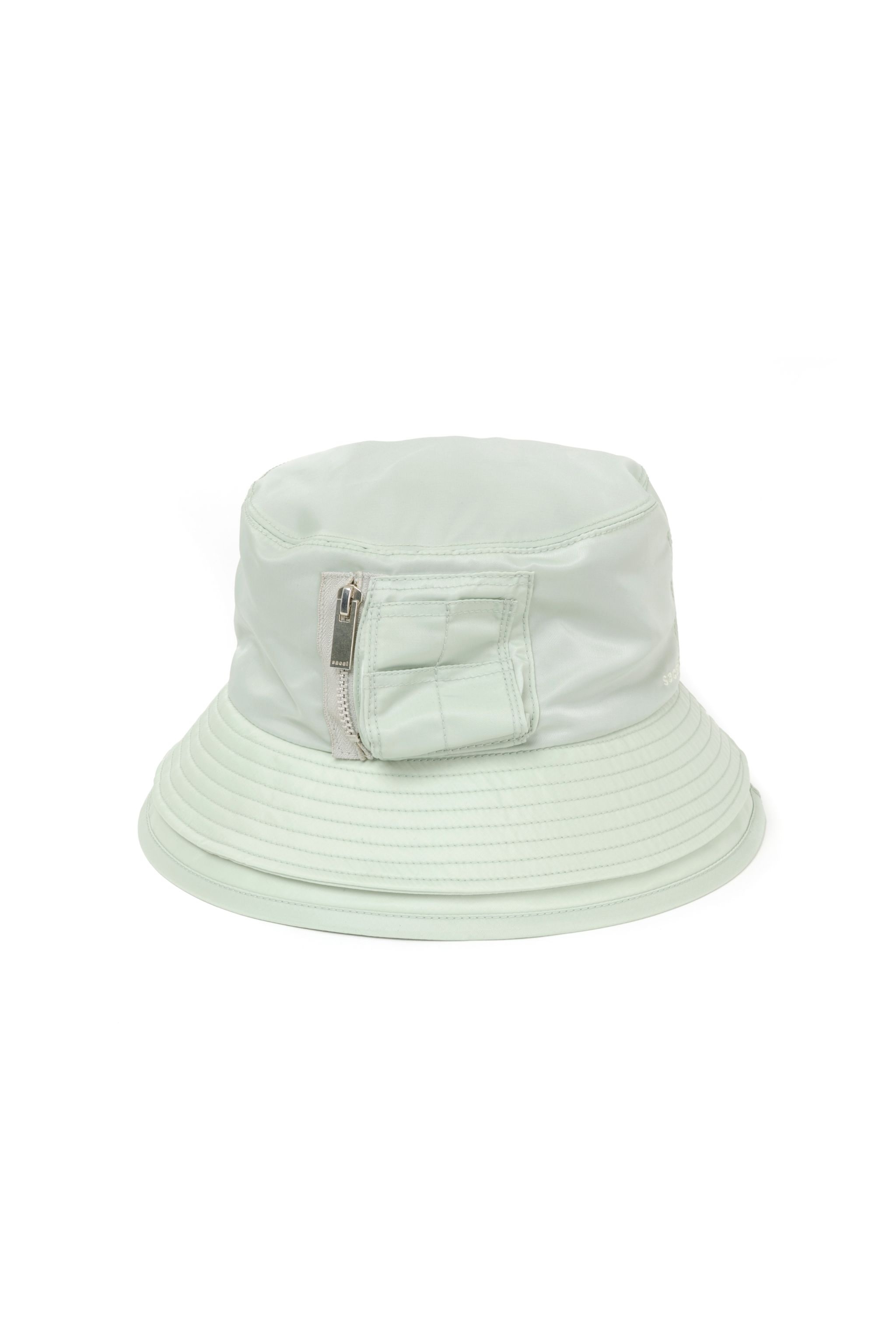 sacai Pocket Double Brim Hat / Nylon Twill | REVERSIBLE