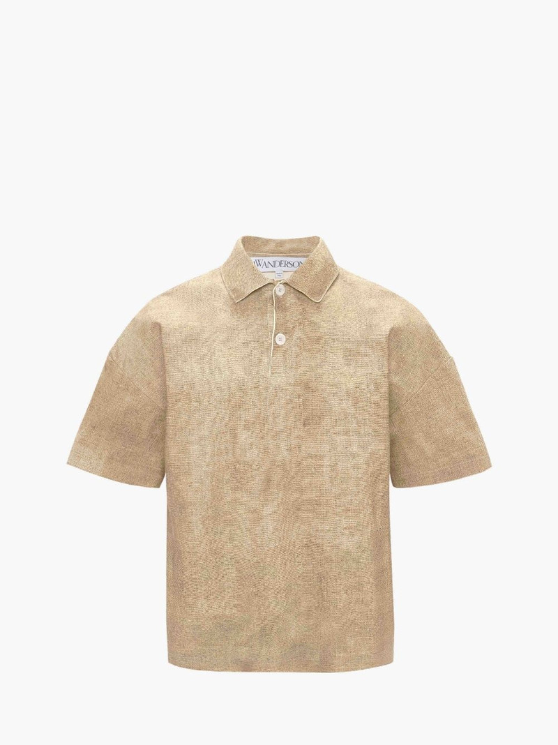 LEATHER POLO SHIRT - 1
