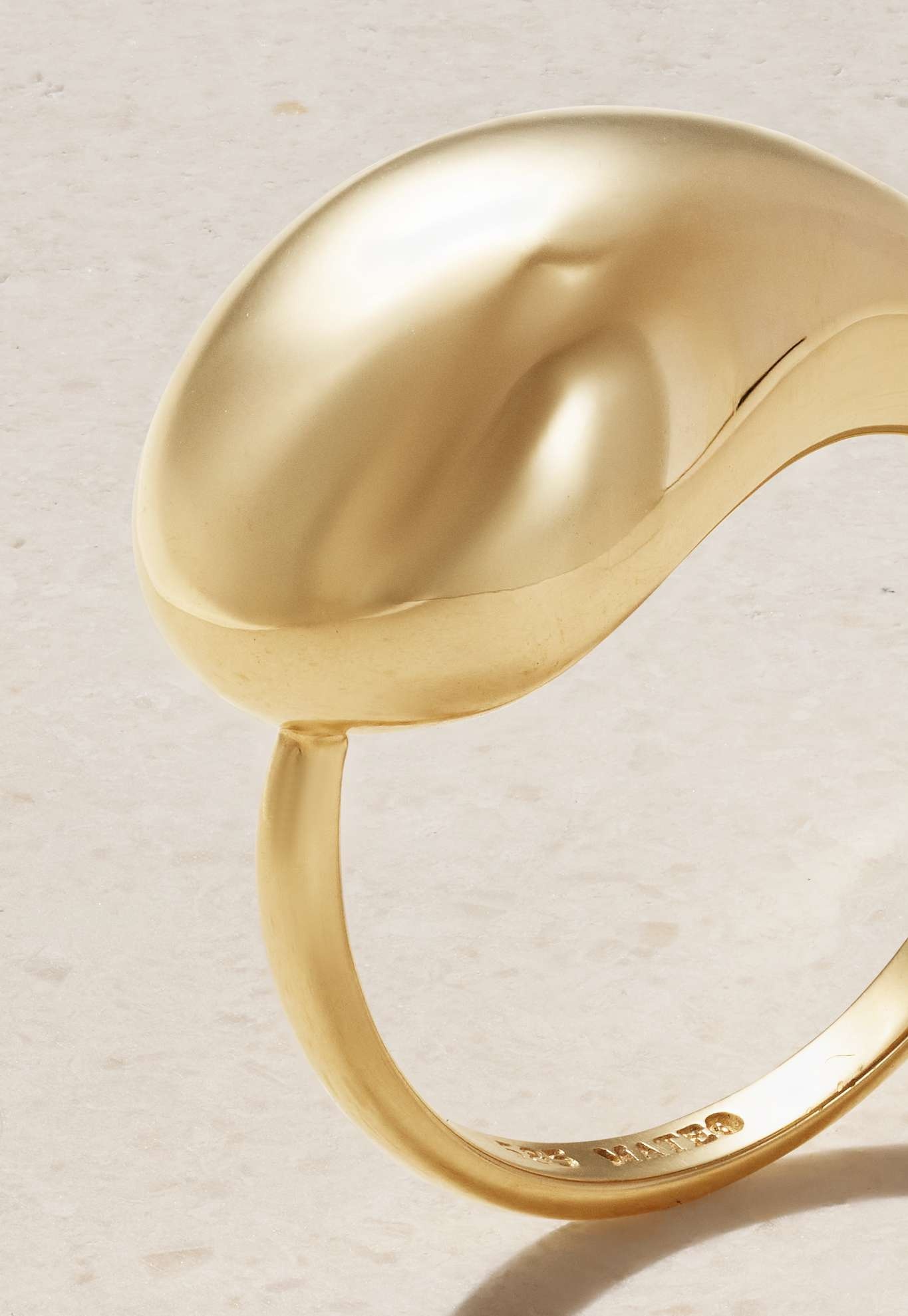 Agua 14-karat gold ring - 4