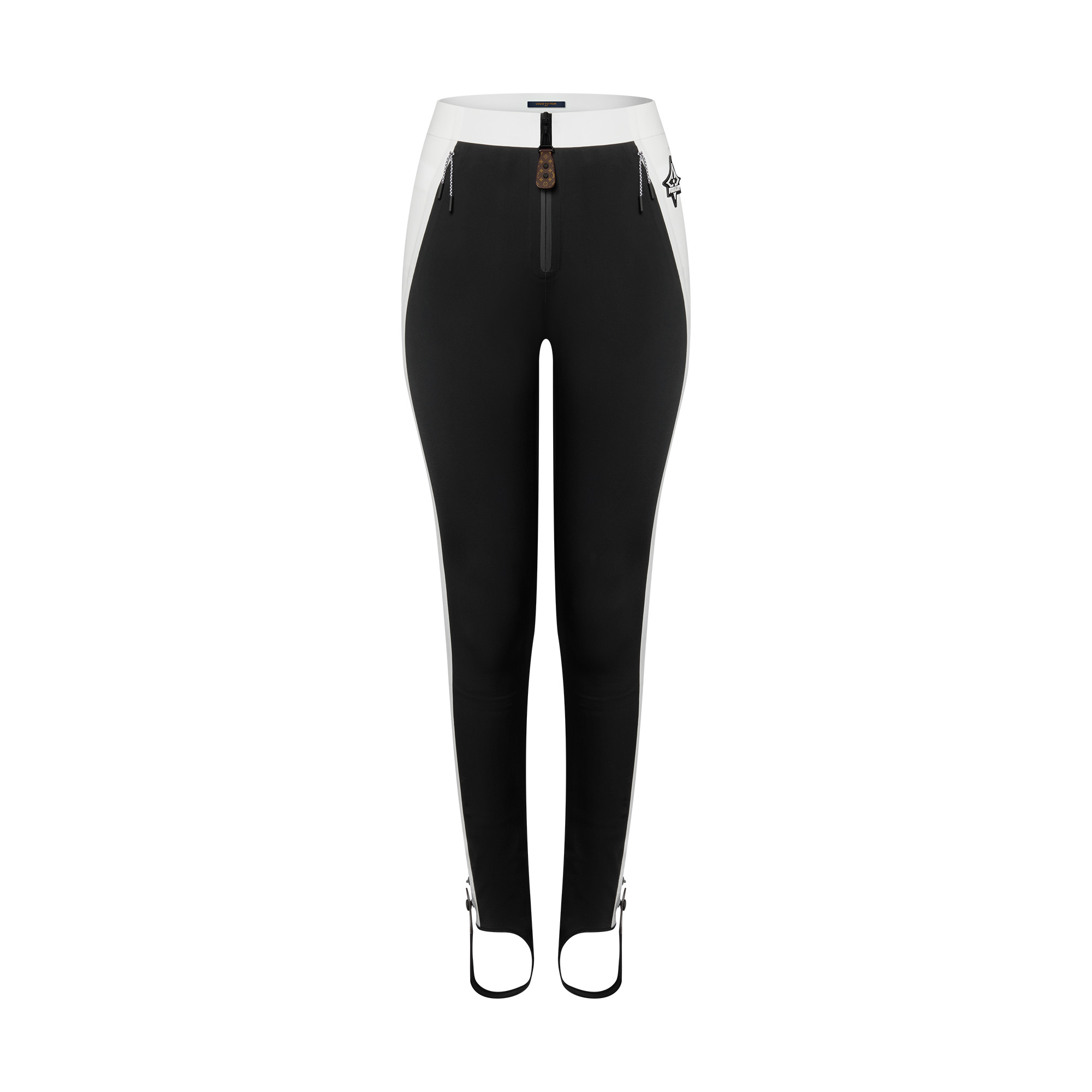 Graphic Accent Stirrup Leggings - 1