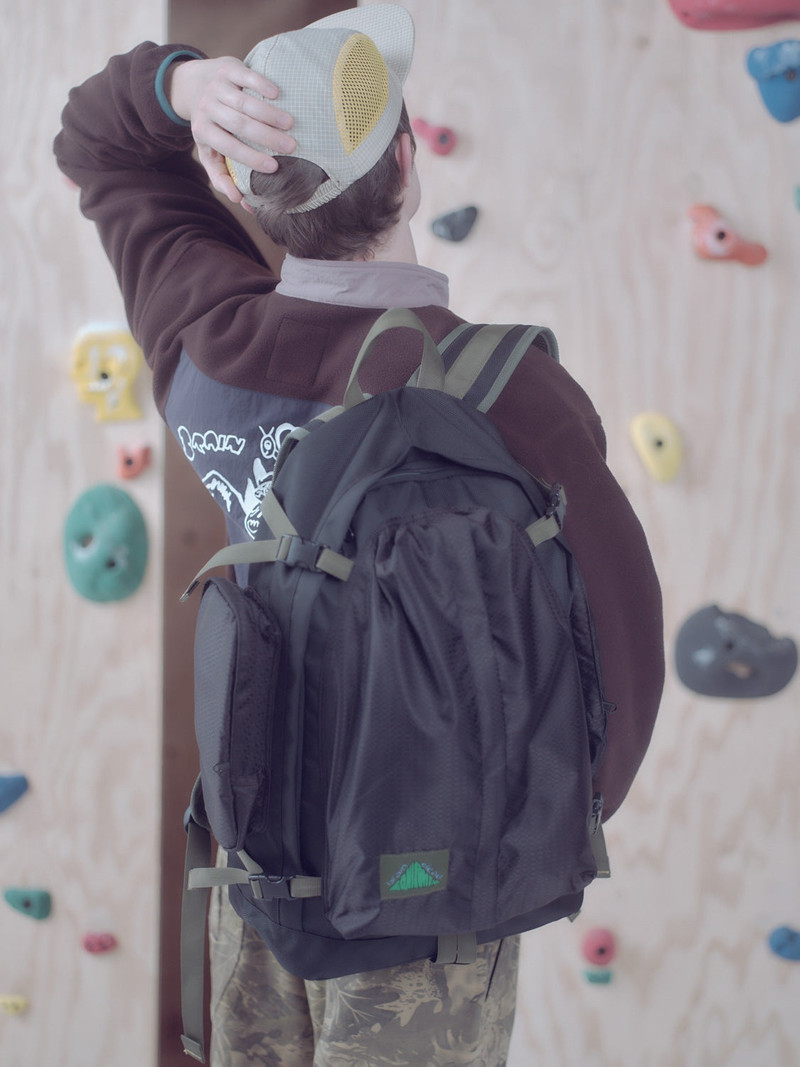 BRAIN DEAD Brain Dead Equipment Alpine Backpack - Black outlook