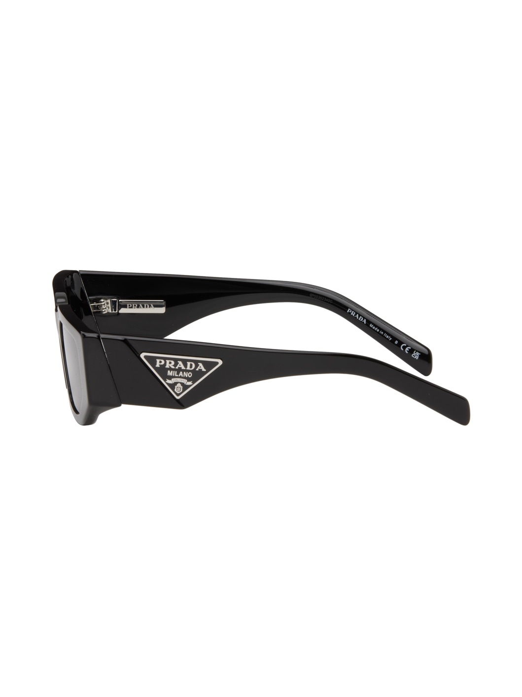 Black Rectangular Sunglasses - 3