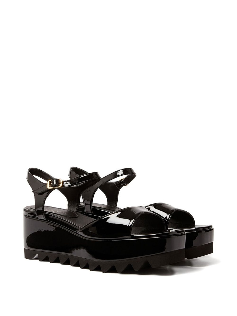 Stella McCartney platform buckle heeled sandals outlook