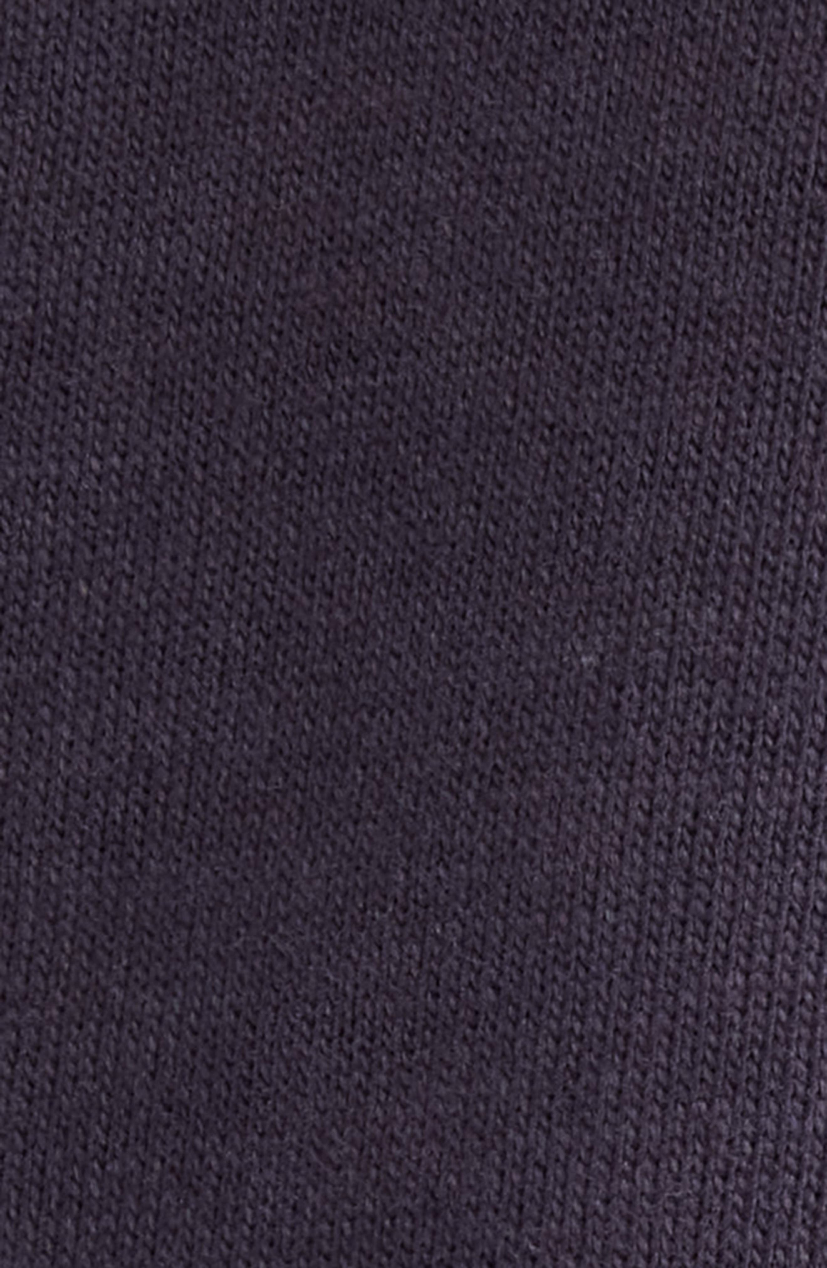 Isabel Marant Nayda Asymmetric Cotton Slub Top in Dark Plum at Nordstrom - 6