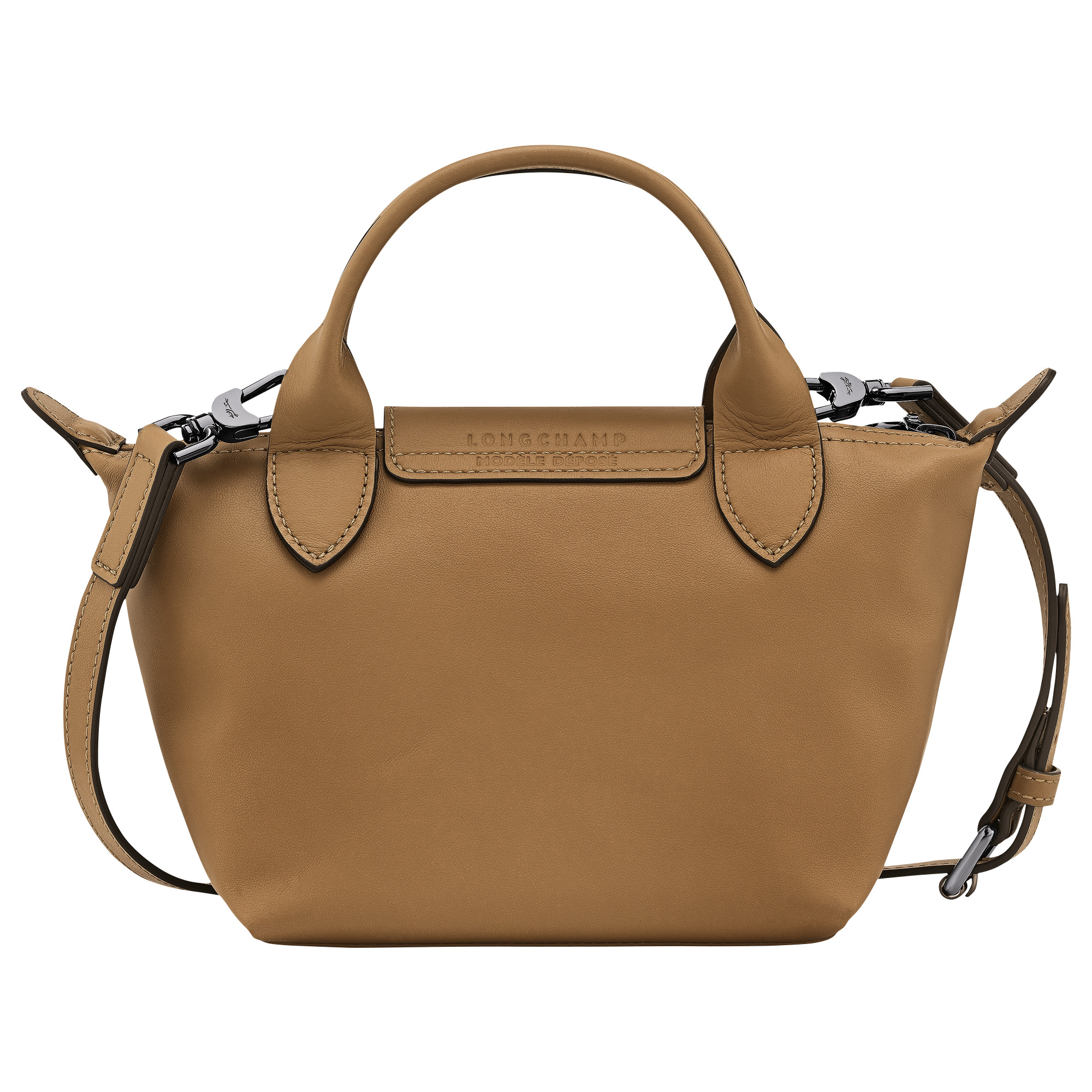 Le Pliage Xtra XS Handbag Tobacco - Leather - 4