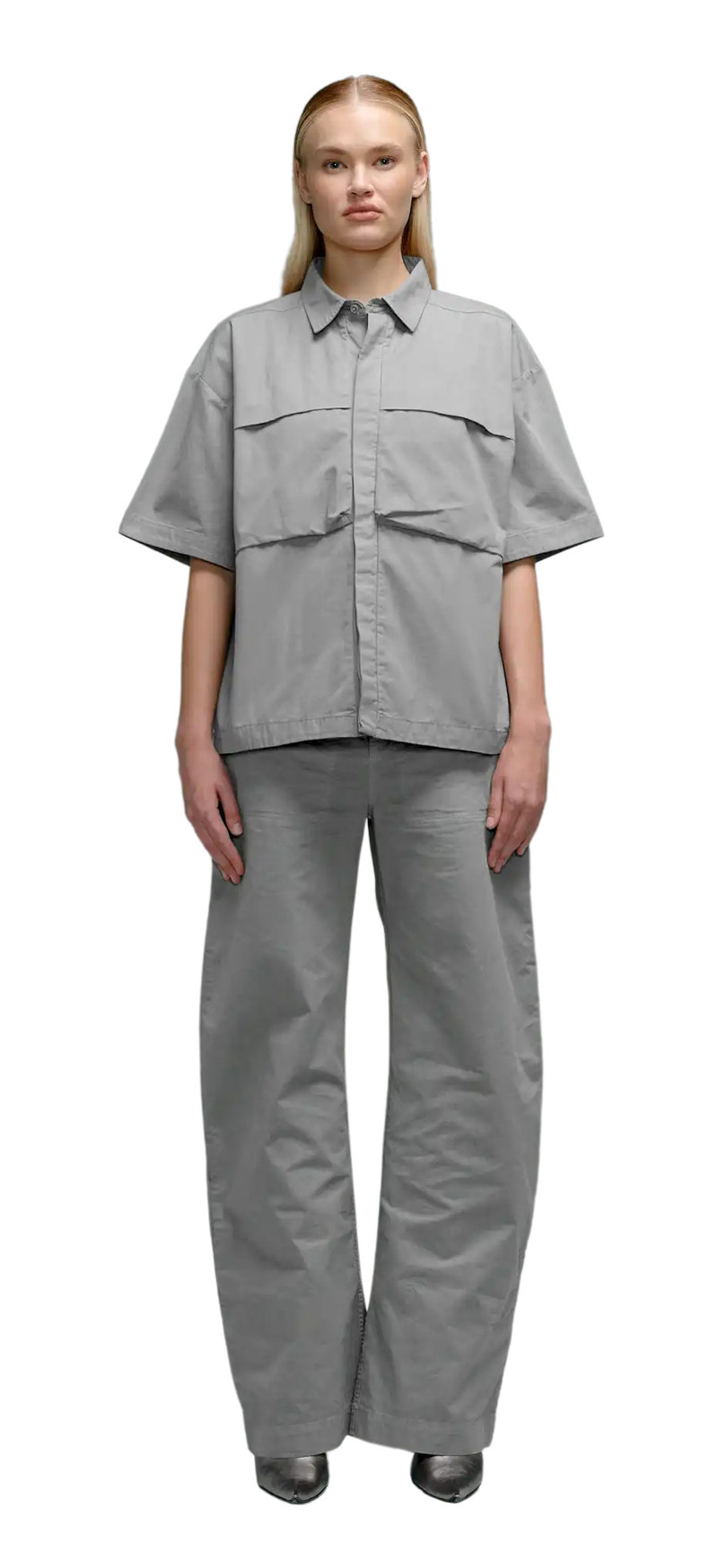 TASK SHIRT ELEPHANT GREY 3