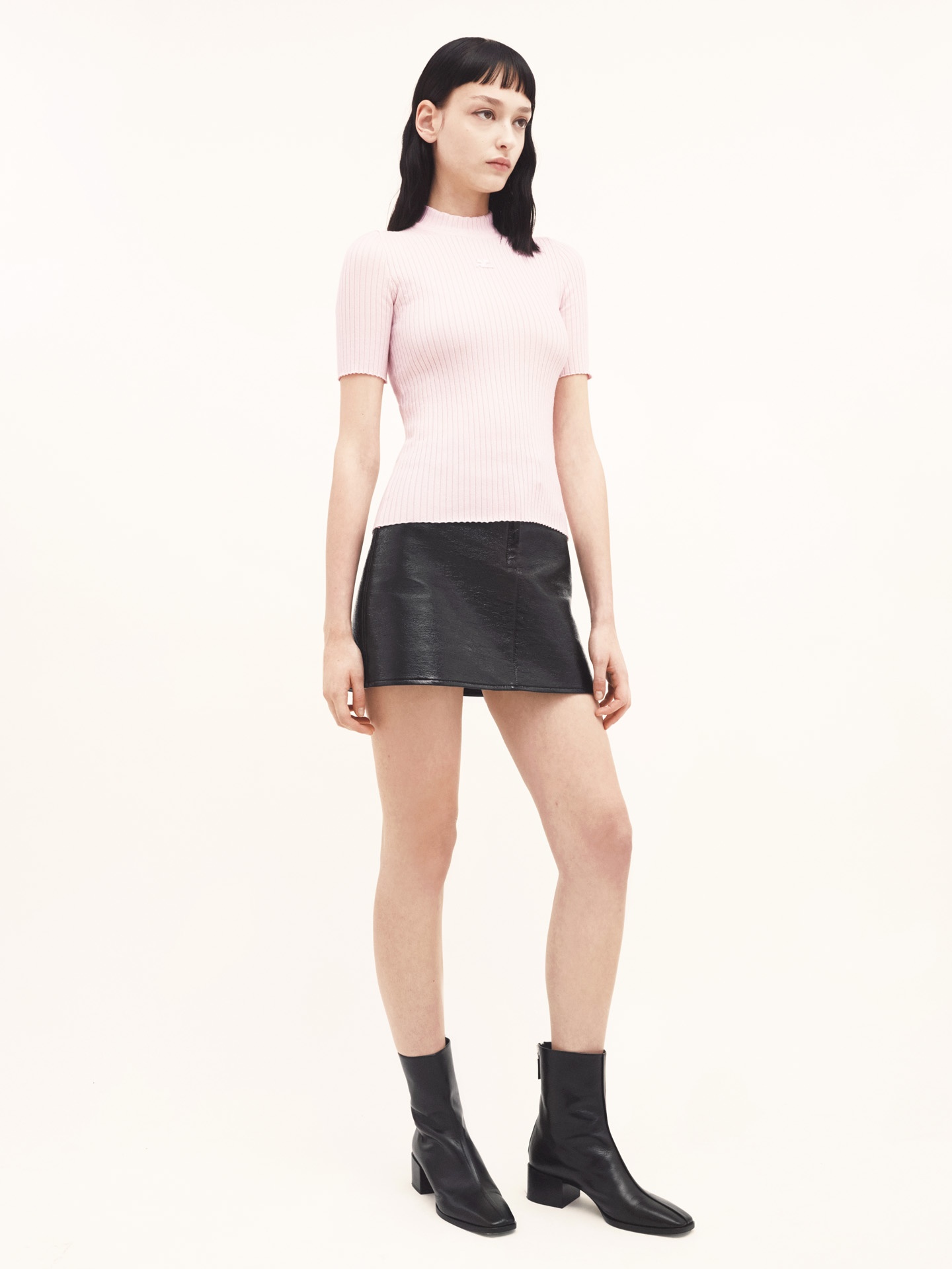 REEDITION KNIT TOP SHORT SLEEVES - 3