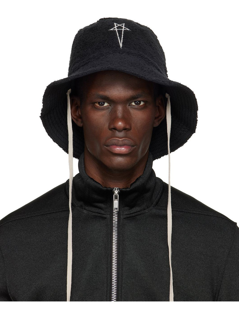 Black Temple Beach Hat 1