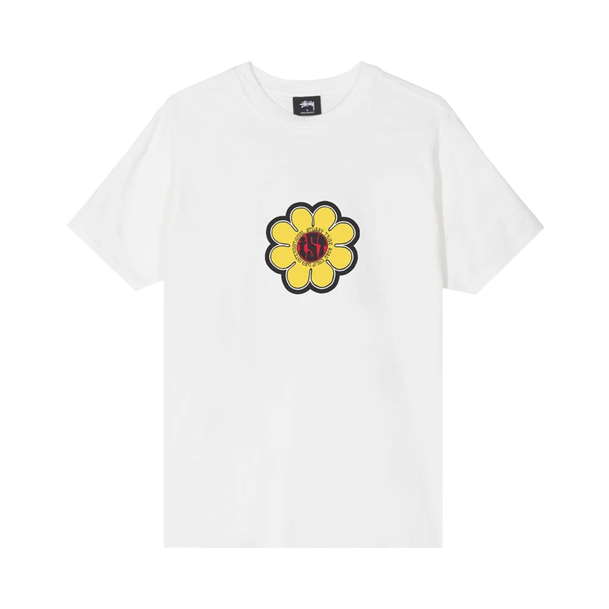 Stussy IST Daisy Pigment Dyed Tee 'Natural' - 1