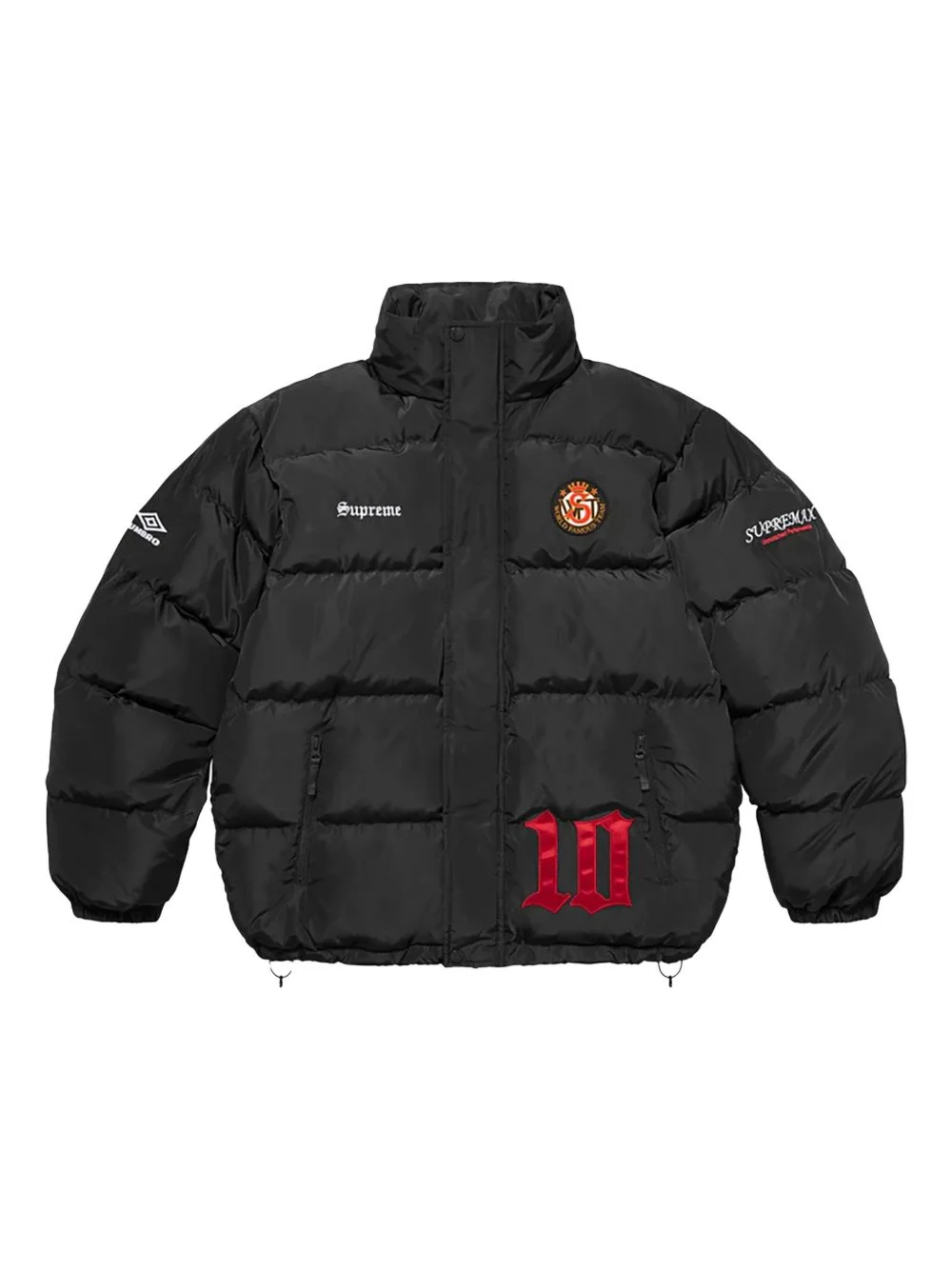 x Umbro® logo-patch jacket - 1