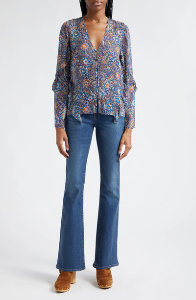 VERONICA BEARD Beverly High Waist Slim Crop Flare Jeans outlook
