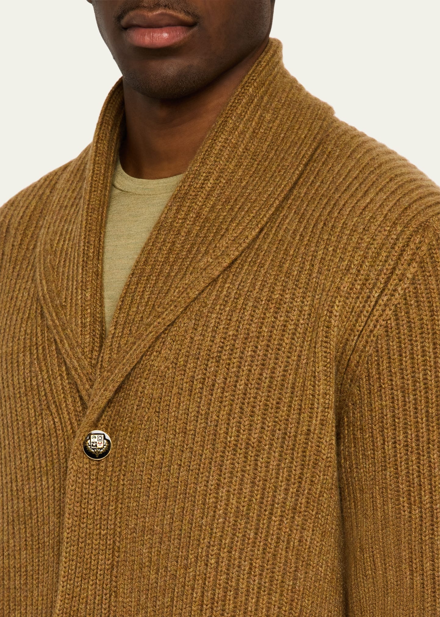 Men's Fobello Baby Cashmere Cardigan - 5