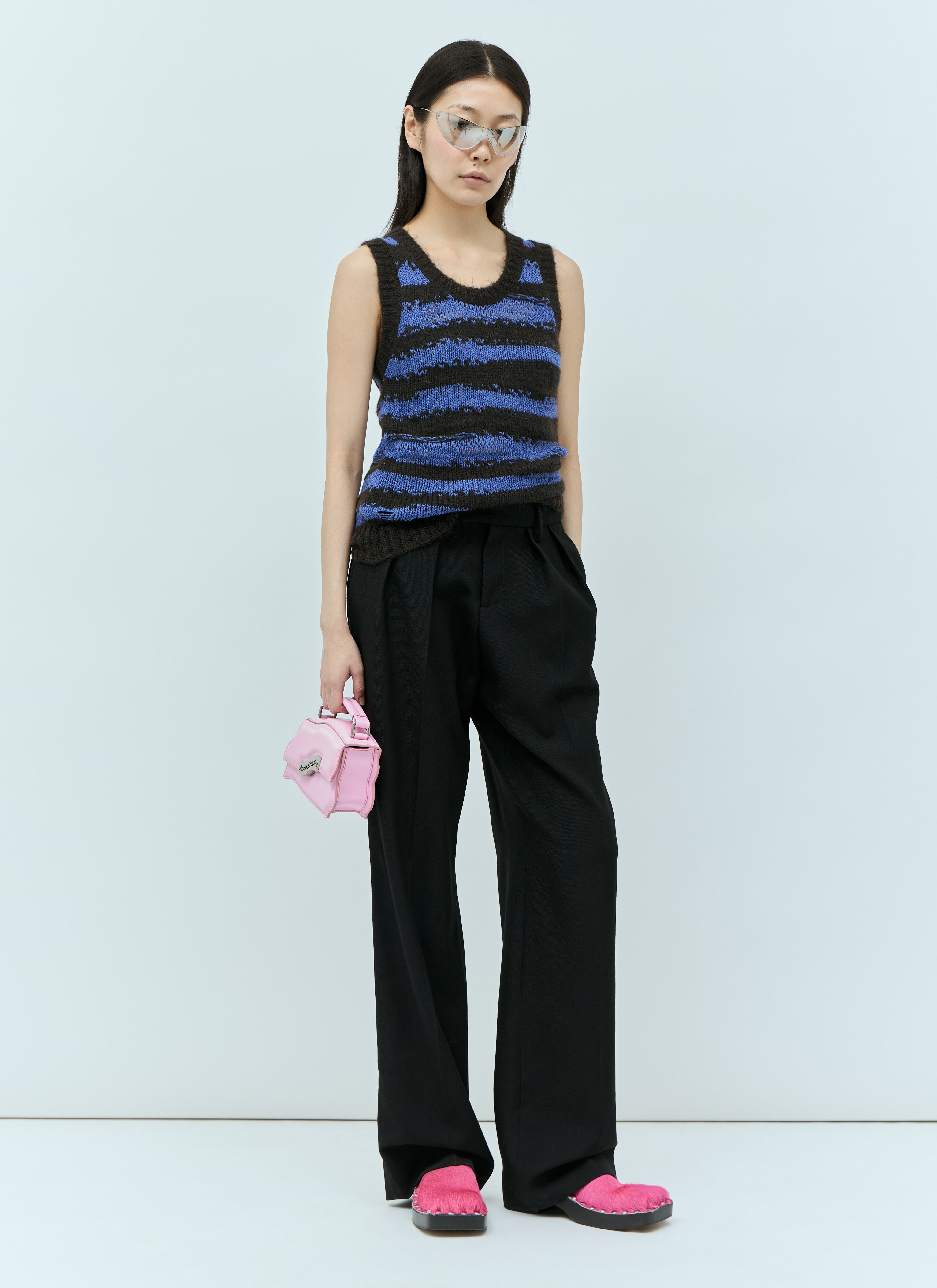 Distressed Stripe Top - 3