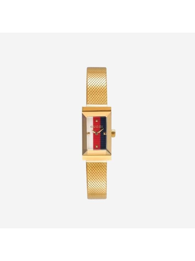 G Frame Mesh Watch Gold - 2