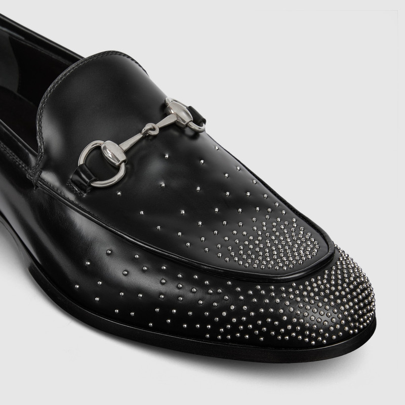 GUCCI Men's studded loafer with Horsebit outlook