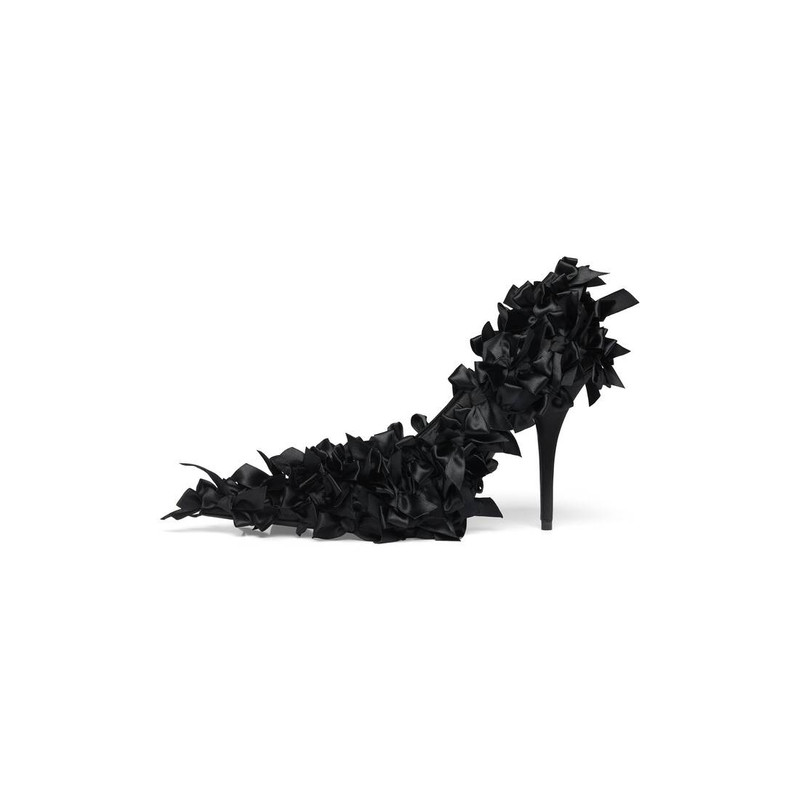 BALENCIAGA Women's Marie-antoinette 110mm Pump in Black outlook