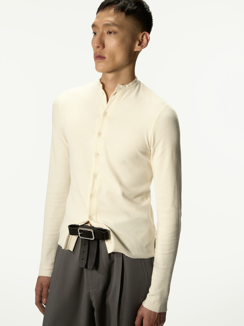 MAGLIANO Nudo Serafino Long Sleeve Dirty White outlook