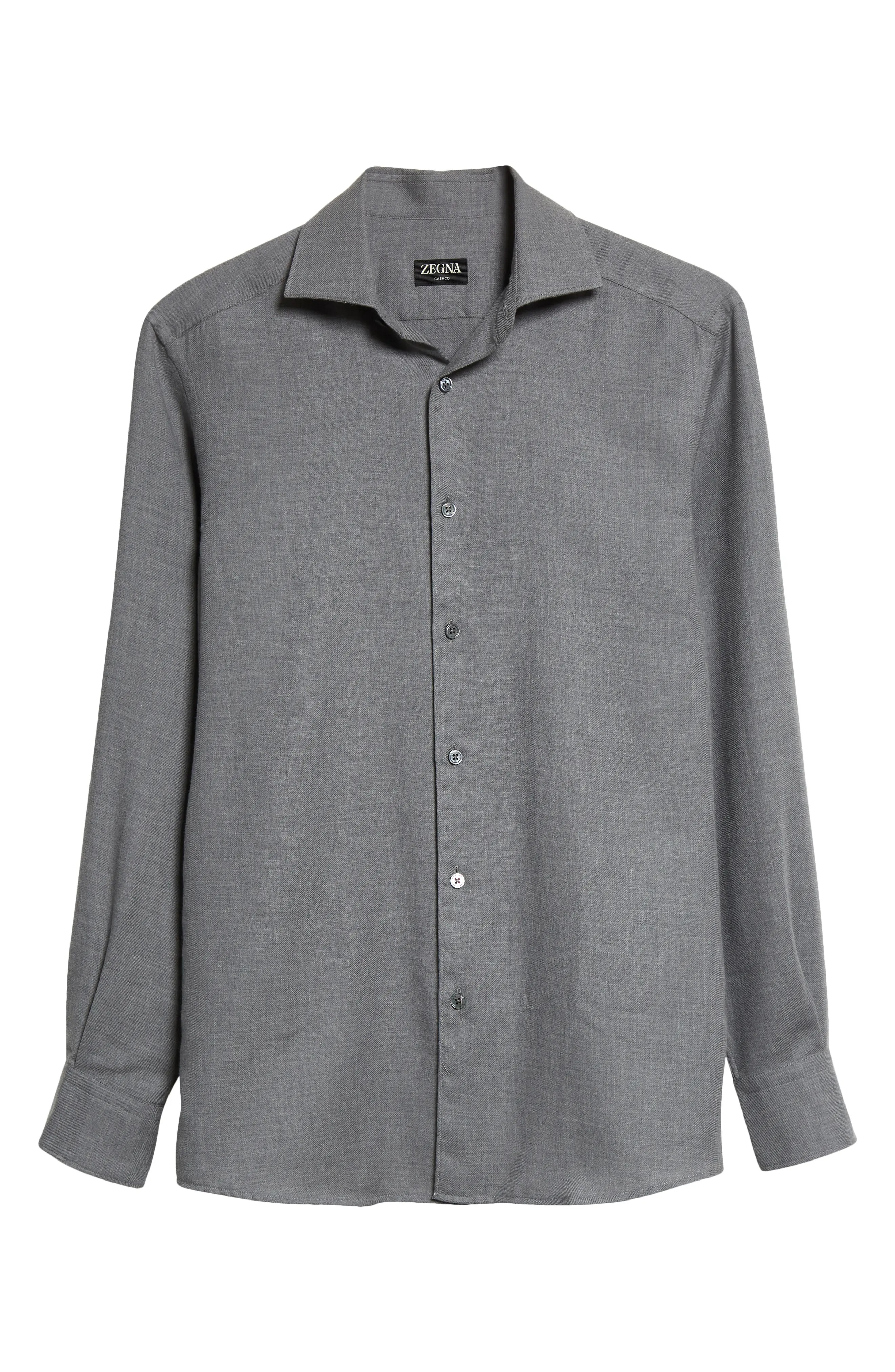 Cashco Cotton & Cashmere Button-Up Shirt - 5