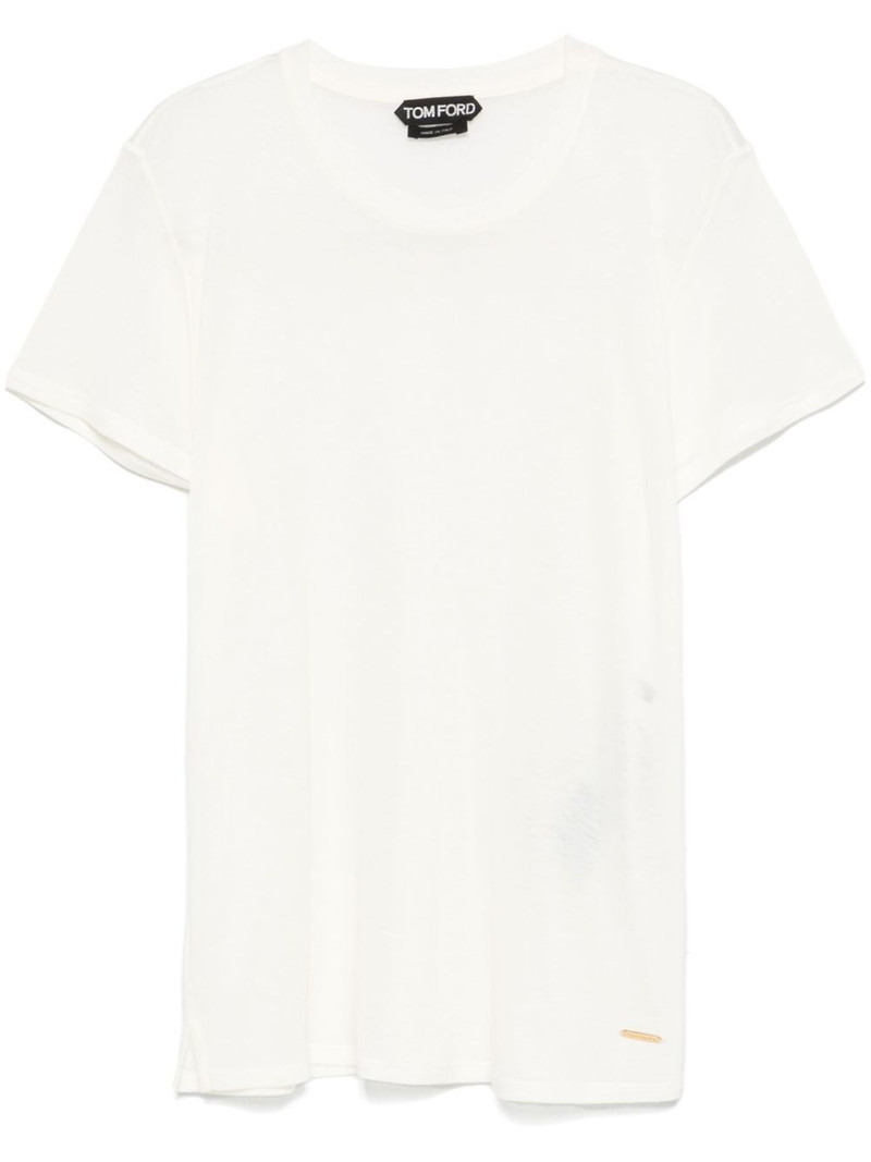 slub cotton T-shirt 1