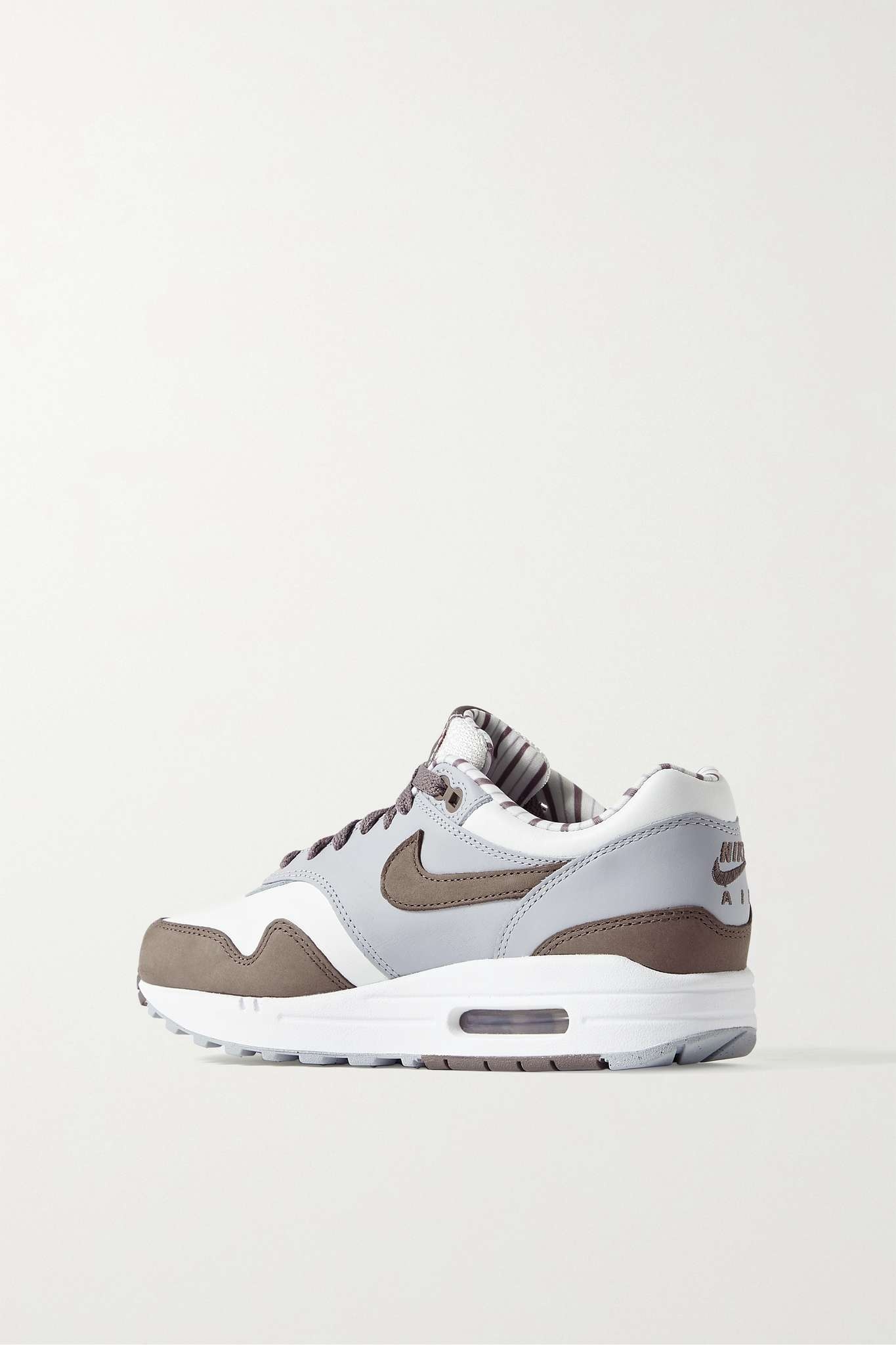 Air Max 1 Shima Shima suede-trimmed leather sneakers - 3