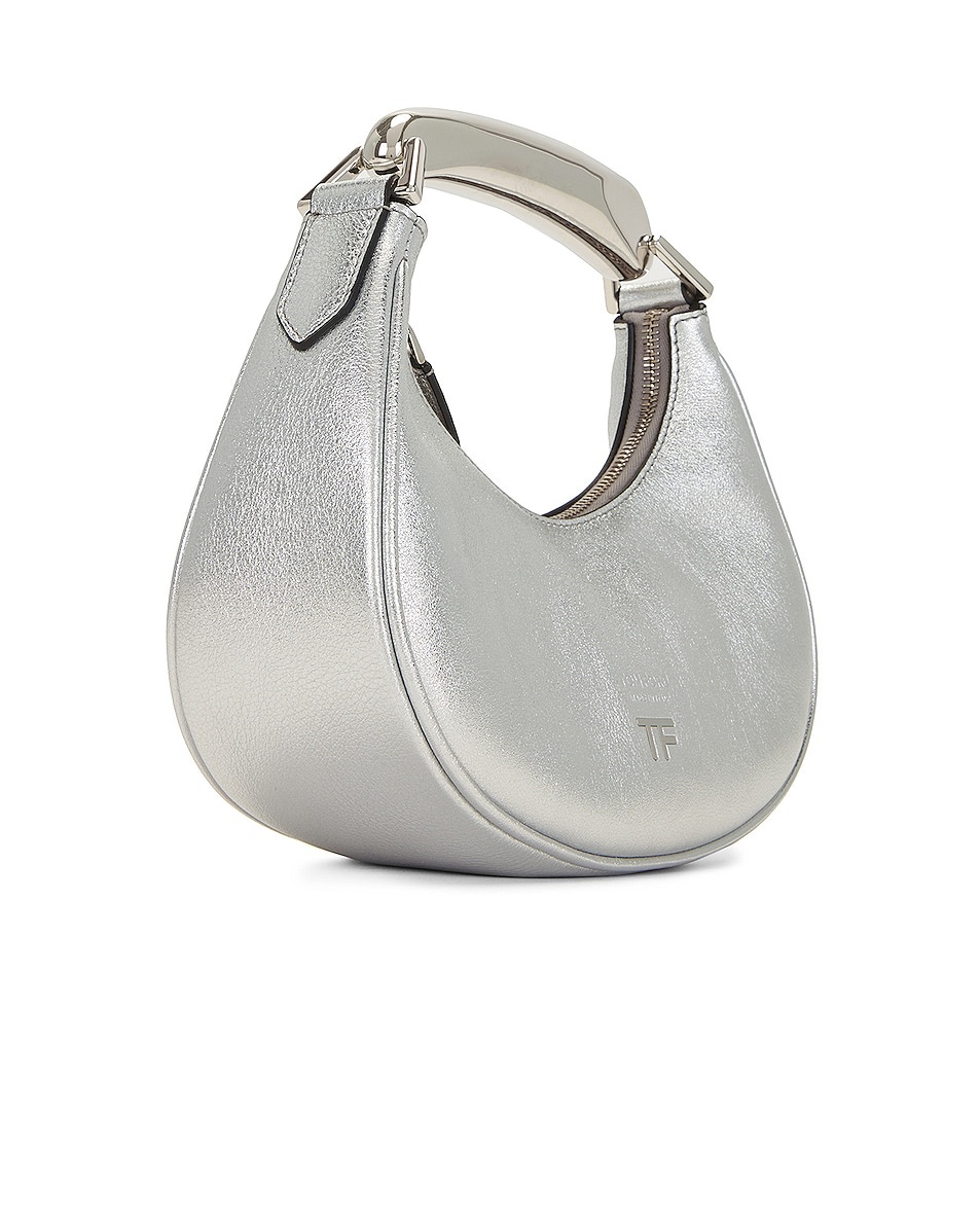 Laminated Bianca Mini Hobo Bag - 4