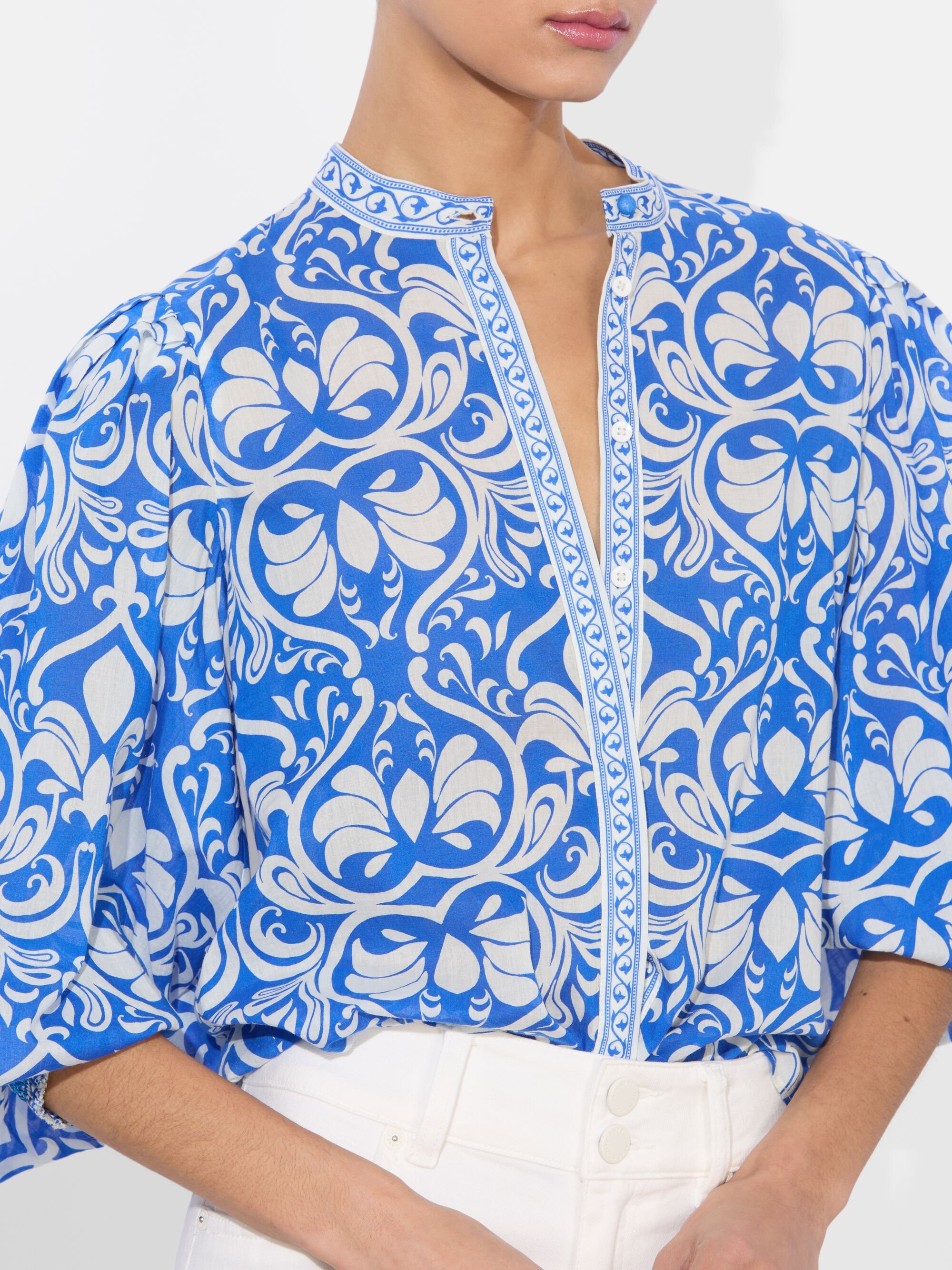 APRIL PRINTED BLOUSE - 5