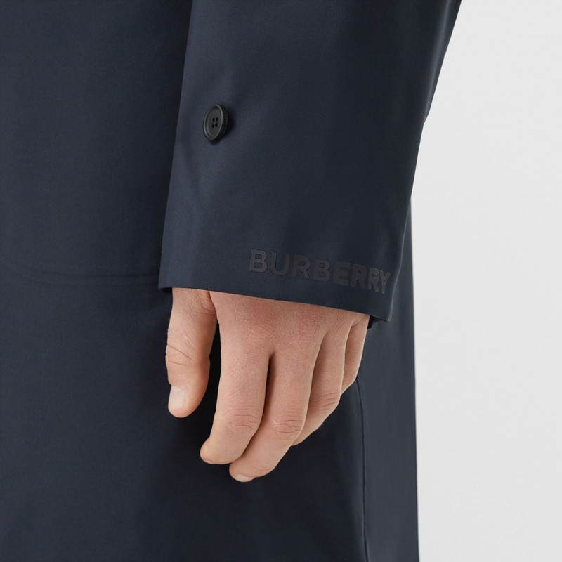 Logo Print Technical Car Coat 5